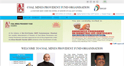 Desktop Screenshot of cmpfo.gov.in